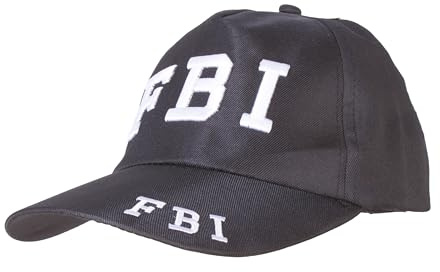 P'tit Clown - Kostümzubehör für Ordentsmacht – Polizist, FBI – perfekt für Karneval, Kostümpartys und Themenveranstaltungen