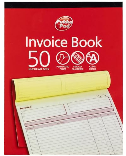 DU8142 PUKKA faktura bok paket 5