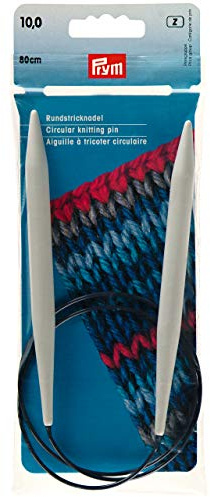 Prym 211192 Rundstricknadeln KST 80 cm 10,00 mm grau