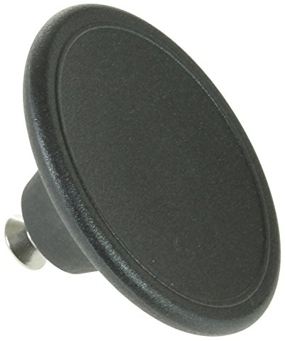 SPARES2GO Bouton de couvercle universel de 4,5 cm pour mijoteuse, casserole, cocotte (noir)