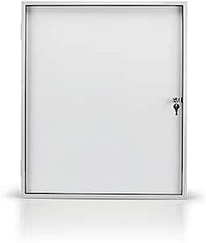 magnetoplan 1215000 Schaukasten SP, 4 x A4 für Innenbereich, weiß | Weiß, Kapazität 4 x DIN A4