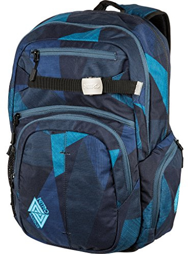 Nitro Snowboards 2018 Rucksack, 52 cm, 37 liters, Blau (Fragments Azul)