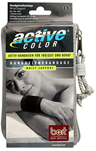 Bort ActiveColor® Handgelenkbandage L schwarz