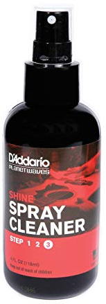 D'Addario PW-PL-03 Spray Detergente per Chitarra Planet Waves Shine