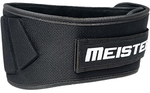 Meister Konturierter Neopren-Gewichthebergürtel, 15,2 cm, Rückenstütze, Größe L/XL