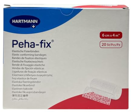 Peha-Lastotel Fixierbinde 6 cmx4 m, 20 St
