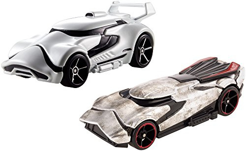 Star Wars Hot Wheels Rouge One Fahrzeuge 2-er Pack - DXP99 First Order Stormtrooper & Captain Phasma