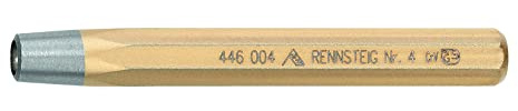 Rennsteig Nietkopfsetzer (Schlüsselweite 20 mm, Niet-Ø 8 mm, Kopf-Ø 14 mm, Profil 8-kant, für Nieten nach DIN 660) 446 008 0