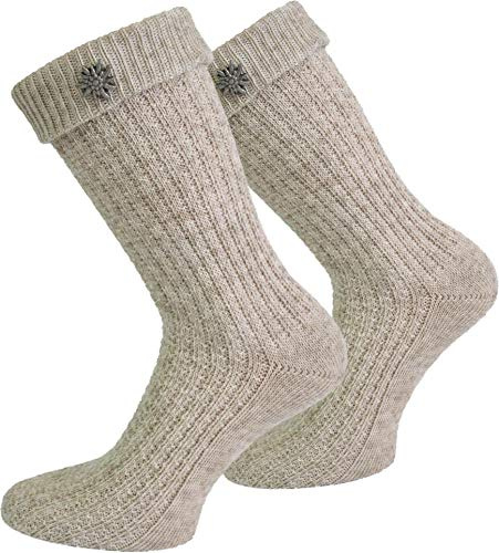 normani Damen und Herren Trachtensocken kurz oder Lang für Trachten Lederhose Oktoberfest Strümpfe