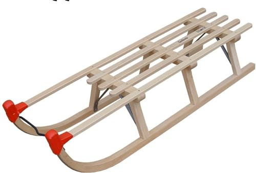 Davos Rodel mit Kappe 110 cm, Tüv GS geprüft, Buche