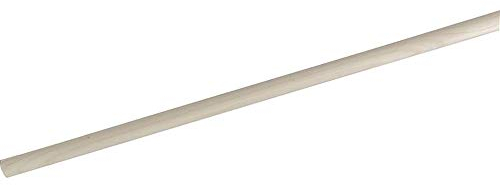 FORMAT 4250560505712 – Holzbesenstiel 24 mm 140 cm Rundkopf
