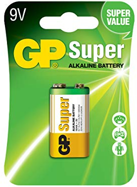 GP Blister de 1 Alcaline Super 9 V