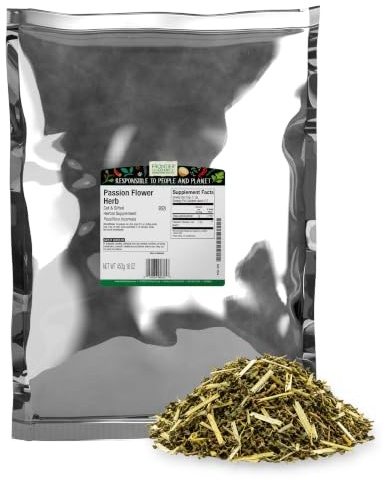 Frontier Co-op Passion Flower Herb, Cut and Sifted - Kosher | 16 Ounce (Pack of 1)