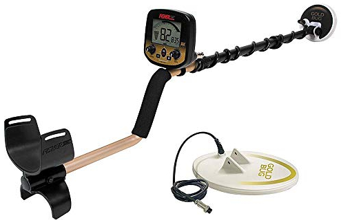 Fisher Labs GOLDBUG Pro Coil Combo Gold Metal Detector with 5 Inch and 10 Inch Waterproof Search Coil, Lightweight, Ergonomic Design, Precise, Easy to Use, Black