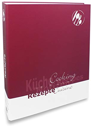SAFE 4000 Rezepte Ordner A4  Küchen Rezepte  - Rezeptordner A 4 mit 4 Ringmechanik - Für die besten Kochrezepte der Welt - ob von Oma und Muttern der Freundin oder dem 5 Sterne Koch