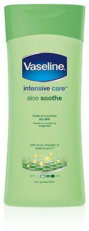 Vaseline Essential Moisture Aloe frais et léger sentiment 200ml - Pack de 4