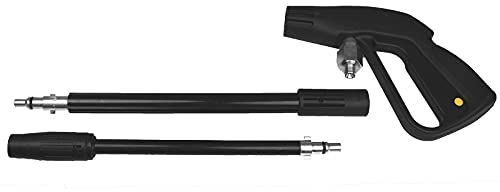 Bricoferr BF103A Pistola + Lanza para Hidrolimpiadores de Alta Presión Turbo