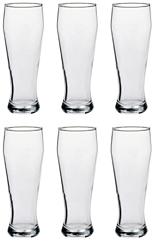 Bavaria Van Well transparente Weizenbier Tumblers Gläser 680ml 6er Set