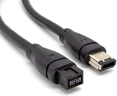 AKORD® FireWire 800 to 400 9 Pin to 6 Pin 1.5m Cable IEEE 1394