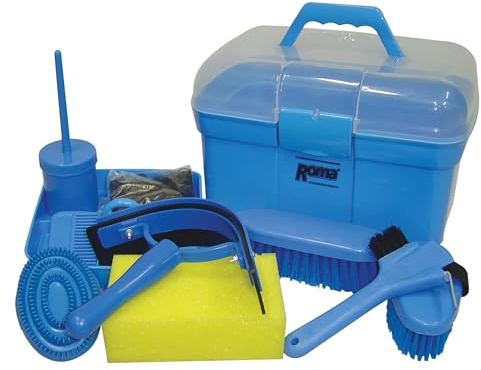 ROMA Ultimate 10 Piece Grooming Kit, Blue