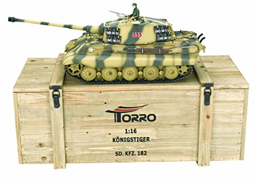 TORRO 1/16 RC KÖNIGSTIGER TIGER II 6mm BB PROFI-EDITION