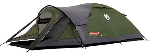 Coleman Darwin 2+ Zelt, 2 Personen, 2 Mann Zelt, Igluzelt, Festivalzelt, Leichtes Kuppelzelt mit Vorzelt, Wasserdicht WS 3.000 mm