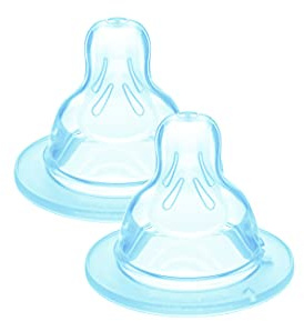 Mam Tetina Silicona 0+ Ultivent Flujo 1 | Kompatibel mit allen MAM Flaschen, aus SkinSoft Silikon, leicht zu akzeptieren, leicht zu reinigen