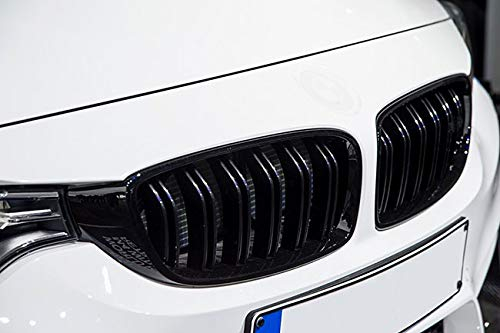Calandre Haricot Grille Noir Brillant Pour BMW F30 Berline F31 Touring 2011-