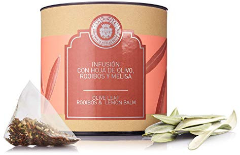 Infusión de Hoja de Olivo, Rooibos, Melisa