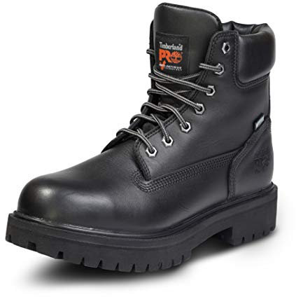 Timberland Pro - Mens 6 Direct Attach Steel Safety Toe Waterproof Insulated Shoe, 7 2E UK, Black