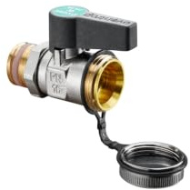 Oventrop KFE-Kugelhahn Optiflex für Trinkwasser DN 15, G 1/2