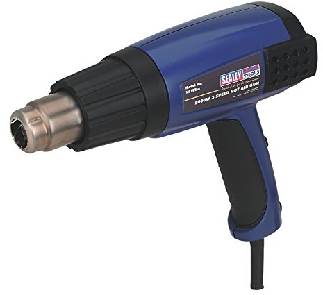 Sealey Hs102 Hot Air Gun 2000W 3-Speed 50-600