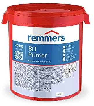 Remmers Schutzanstrich - 5 kg - Lösemittelfreie Bitumenemulsion 1K Schutzanstrich gegen Feuchtigkeit und aggressive Stoffe im Erdboden