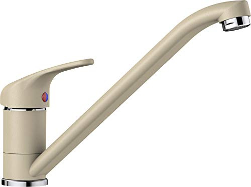 Blanco 517726 Daras - Champagne Kitchen Sink tap Made of Granite (Silgranit) with a Fixed spout Daras-champagne-517726, Hochdruck