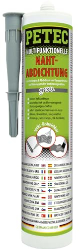PETEC Multifunktionelle Nahtabdichtung grau 310 ml Kartusche