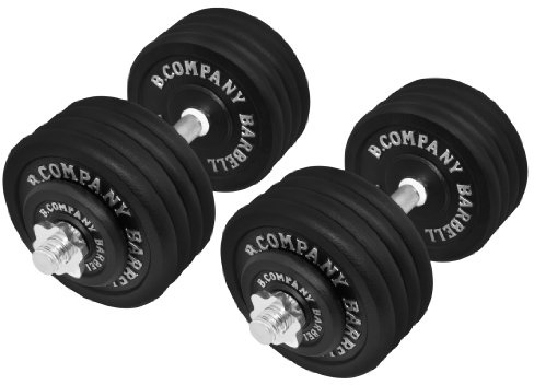 Guss Kurzhantel-Set 90Kg (2 x Kurzhantelstange 45cm, 4x1,25 und 16x5Kg Hantelscheiben) Hantelset Hanteln Gewichte