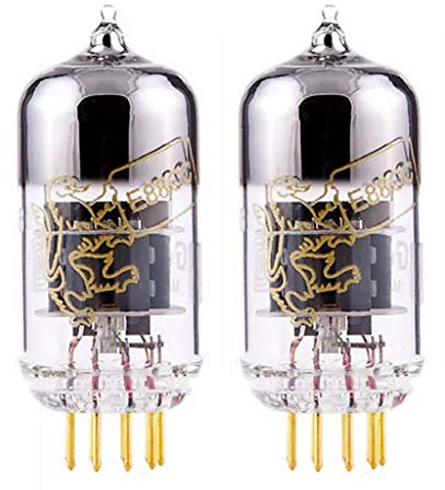 Matched Pair (2x) 6922 tube (E88CC)