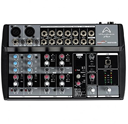 Wharfedale PRO Connect 1002 FX/USB Mixer Audio 10 canali con dsp per Karaoke, Live, Studio etc.