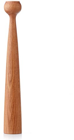 Applicata Blossom Tulip Kerzenhalter, Kerzenständer, Eiche, H: 33.5 cm (Geölte Eiche)