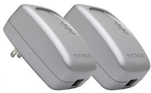NETGEAR XE102G 14-Mbps Powerline Wall Plugged Ethernet Network Extender Kit