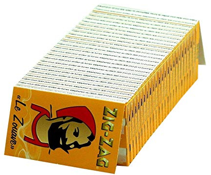 Zig Zag Zigarettenpapier, Gelb, 25 Päckchen