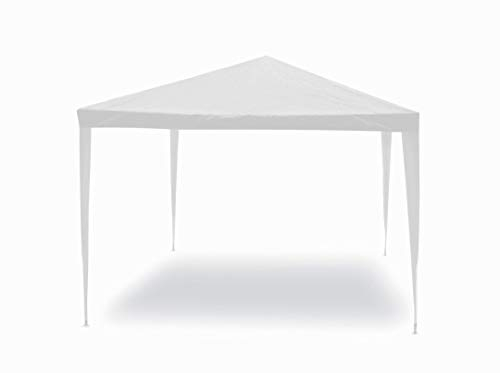 Linea Garden Friend Gazebo Facile Bianco, Struttura In Acciaio, 3 x 2 M
