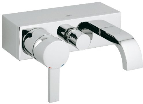 Grohe Allure Einhand-Wannenbatterie, Wandmontage 32826000 Silber
