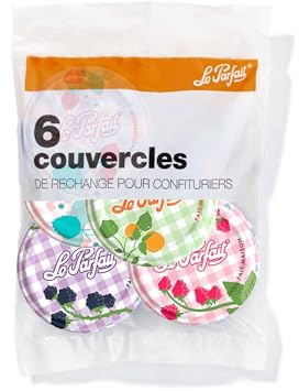 Couvercle en fer pour pots à confiture, Le Parfait