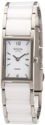Boccia Damen-Armbanduhr Ceramic Analog Verschiedene Materialien 3201-01