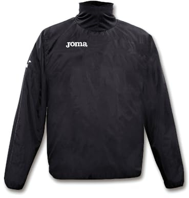 Joma Veste de Pluie Coupe-Vent pour Garçon, Taille 14, Noir