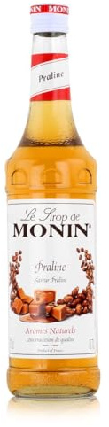 Monin Sirup Praline (1 x 0,7l) - für Kaffeespezialitäten und Cocktails mit intensivem Geschmack