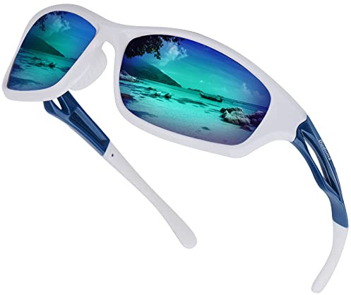 Duduma Polarisierte Sport Sonnenbrille Herren zum Fahren Radfahren Golf Fischen Laufen UV400-Schutz Sportbrille für Herren Damen