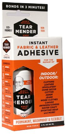 Tear Mender 2 oz Instand Fabric and Leather Adhesive