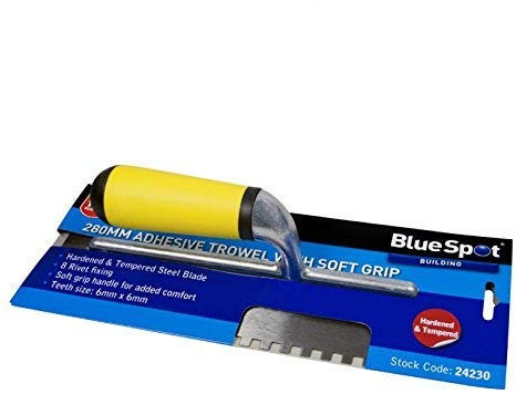Blue Spot 24230 Soft Grip Adhesive Trowel